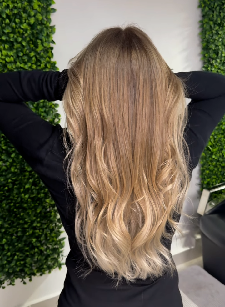 Balayage realizado